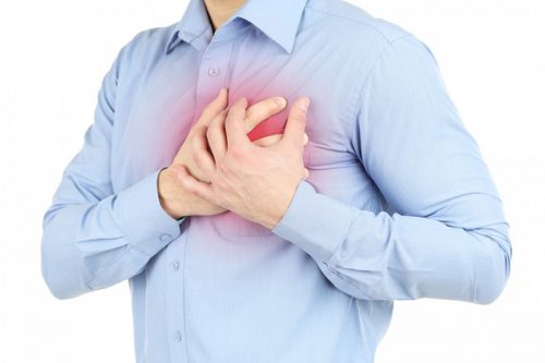 Bị hẹp động mạch vành khiến nạn nhân cảm thấy đau ở ngực